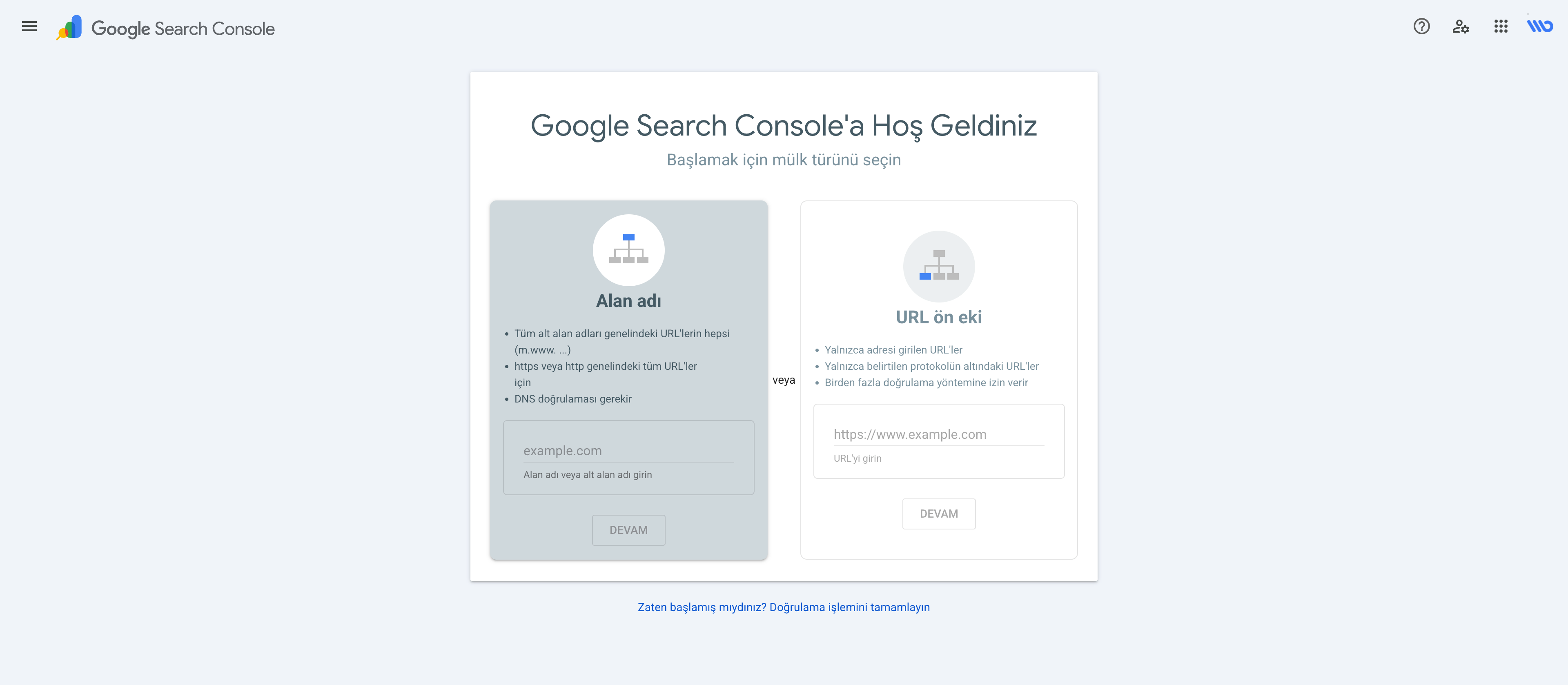 Google Search Console'a site nasıl eklenir?